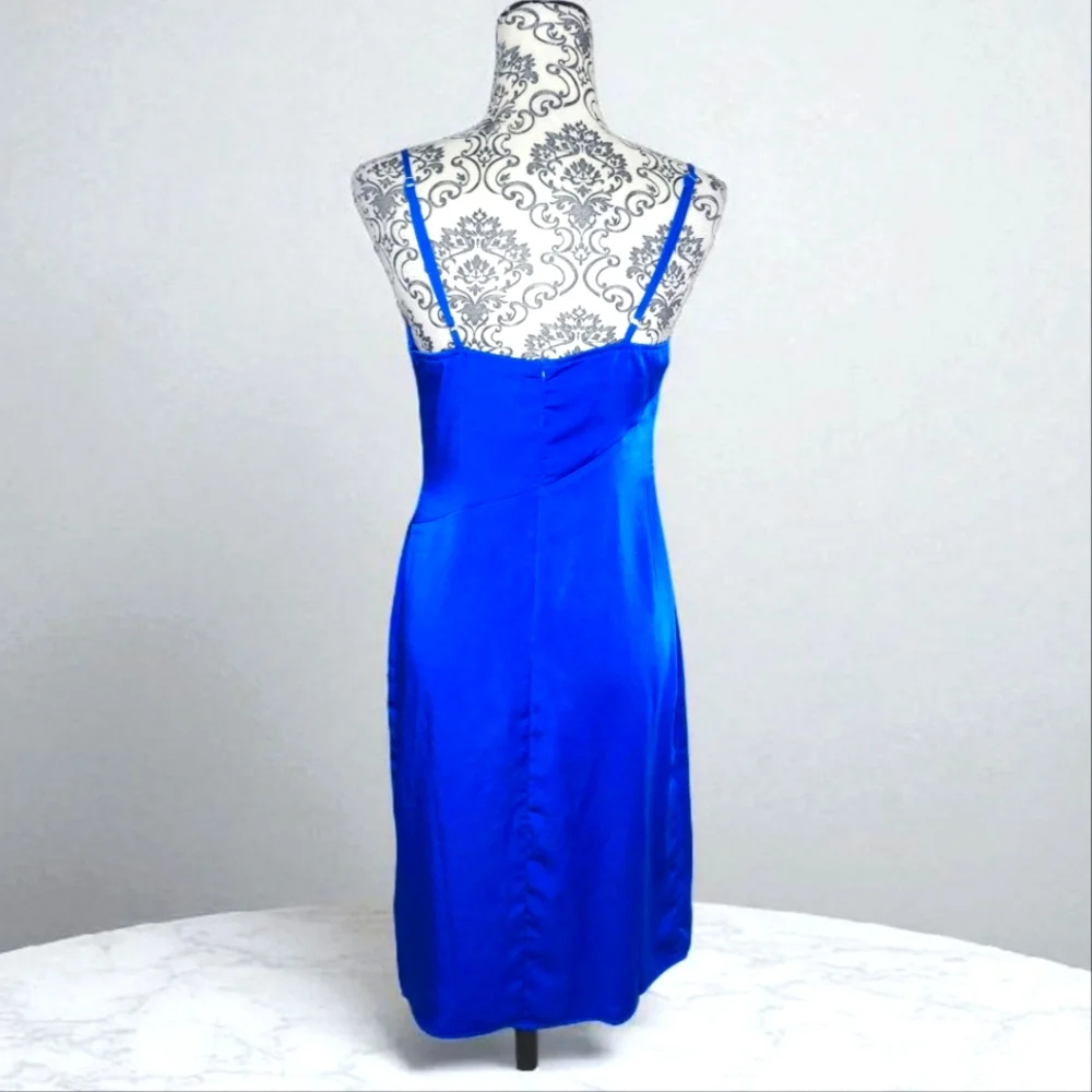 D&M Blue Cocktail Dress - Small - Picture 5 of 10